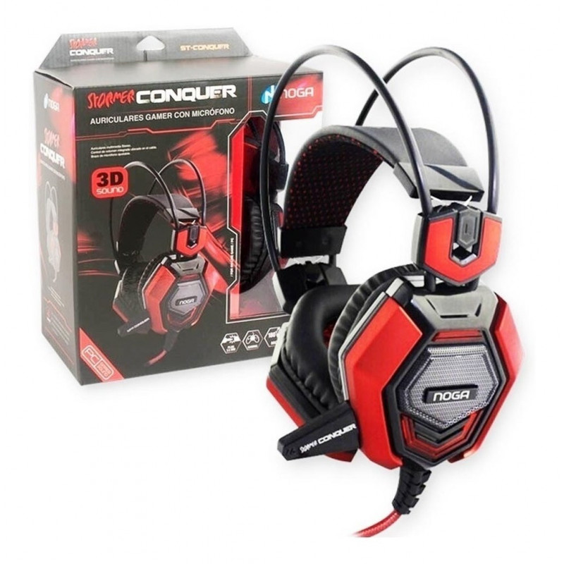 Auricular Noga St Conquer Gamer Con Micr Fono