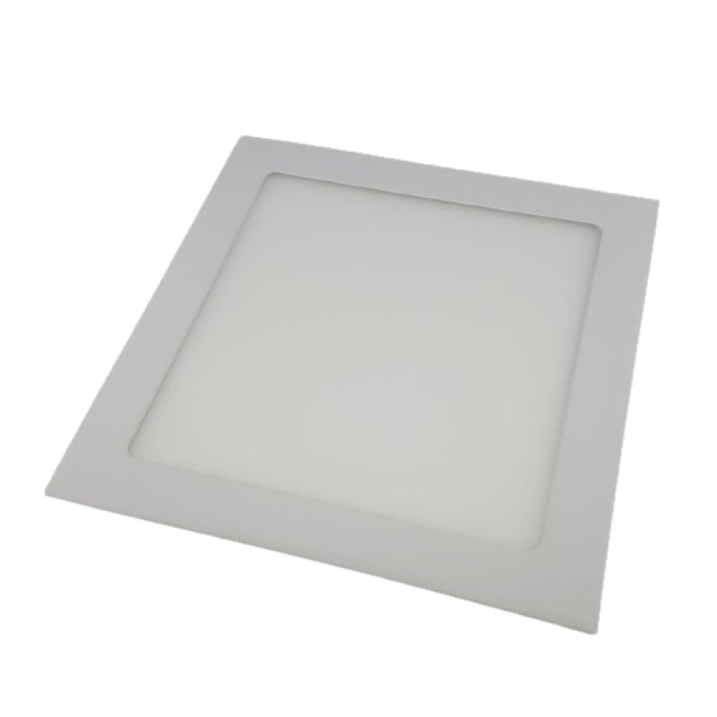 Panel Embutido Led Light Tronic Cuadrado W K Luz Fr A