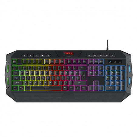 Combo gamer SOUL teclado + mouse + auriculares + mouse pad