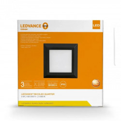 Aplique led LEDVANCE DECOLED cuadrado 3W 150lm 3000K luz cálida