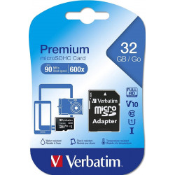 Memoria Micro SD VERBATIM PREMIUM 32GB