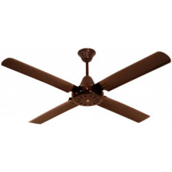 Ventilador de techo CONDOR 47'' 4 paletas metálicas marrón