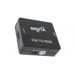 Conversor VGA a HDMI NISUTA NSCOVGHD3 con audio