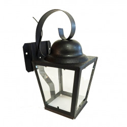 Farol POL-LUZ pared chapa negro eco