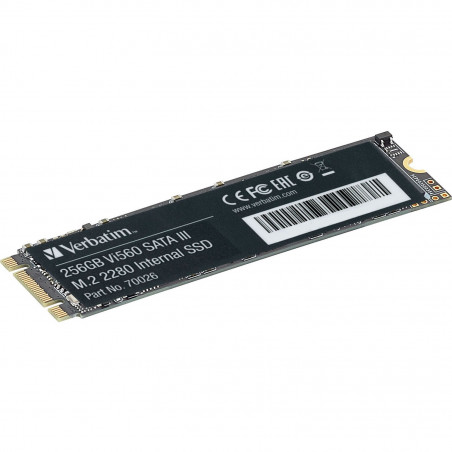 Disco sólido SSD VERBATIM VI560 256GB Sata III M.2