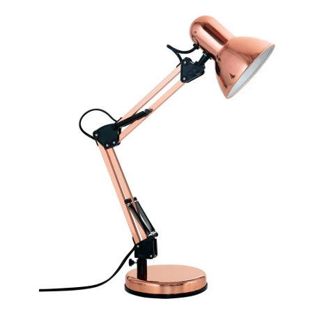 Velador extensible DABOR CLASSIC para 1 luz E27 cobre