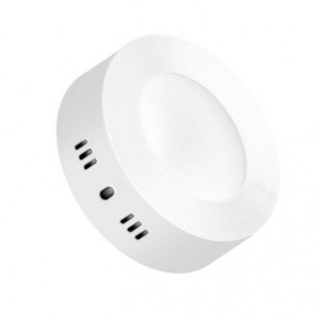 Plafón led MACROLED circular 6W 520lm 3000K luz cálida