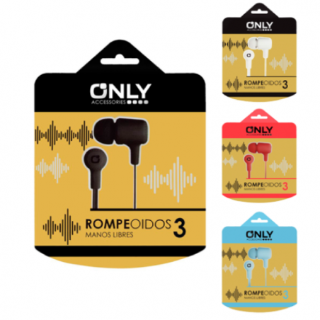 Auriculares ONLY ROMPE OIDOS 3.5mm