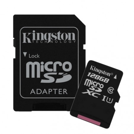 Memoria Micro SD KINGSTON CANVAS SELECT 128GB