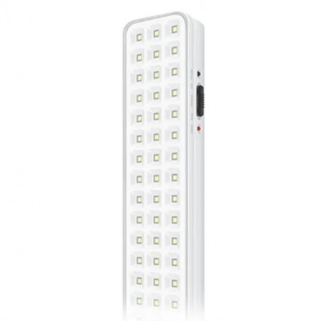 Luz de emergencia MACROLED smd 90leds 2 3.7V 2.2Ah luz fría