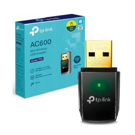 Adaptador Wi-Fi TP-LINK ARCHER T2U USB 433Mbps