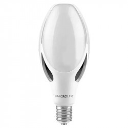 Lámpara led MACROLED highpower magnolia E40 80W 3000K luz cálida