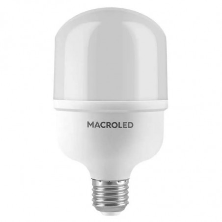 Lámpara led MACROLED bulbón E27 20W 1800lm 6500K luz fría