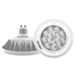 Lámpara led MACROLED AR111 GU10 eco 11w 2700k luz cálida