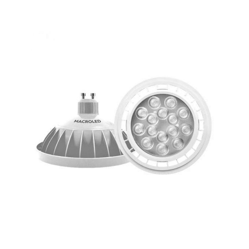 Lámpara led MACROLED AR111 GU10 eco 11w 2700k luz cálida