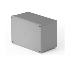 Caja de pase SISTELECTRIC pvc exterior IP65 21x31x11cm con tapa blanca