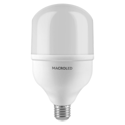 Lámpara led MACROLED bulbón 30W 2700lm 6500K luz fría