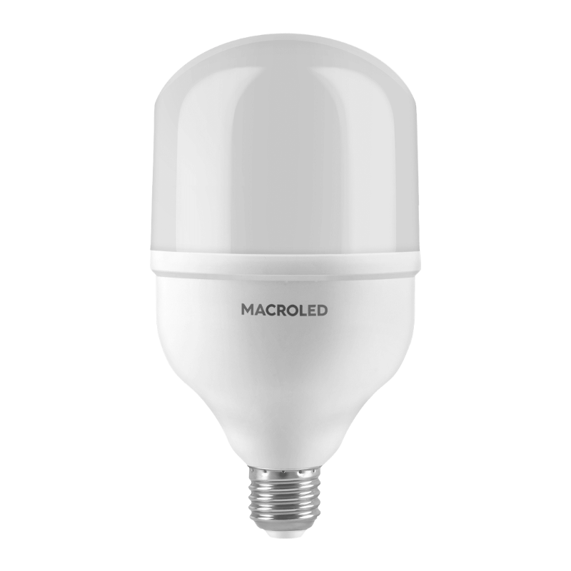 Lámpara led MACROLED bulbón 30W 2700lm 6500K luz fría