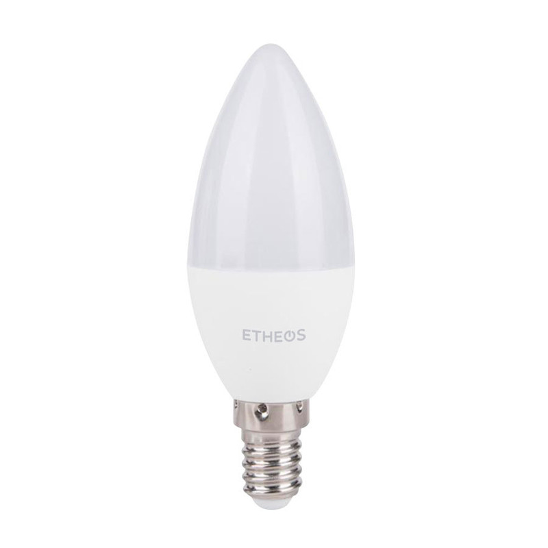 Lámpara led ETHEOS velita E14 5W 6500K luz fría