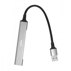 Hub USB 2.0 NISUTA NSUH044 4 puertos 5Gbps