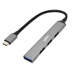 Hub USB-C NISUTA NSUH044C 4 puertos 5Gbps