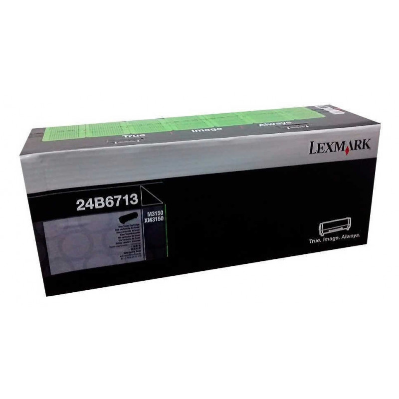 Toner original LEXMARK 24B6713 negro para M3150 y XM3150