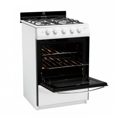 Cocina ESCORIAL MASTER STYLE Multigas 4 hornallas blanca