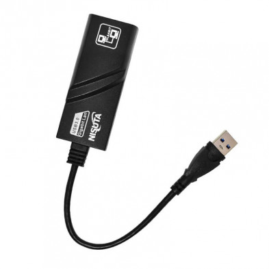 Adaptador de red NISUTA NSCOUSRED3G USB 3.0 a Ethernet