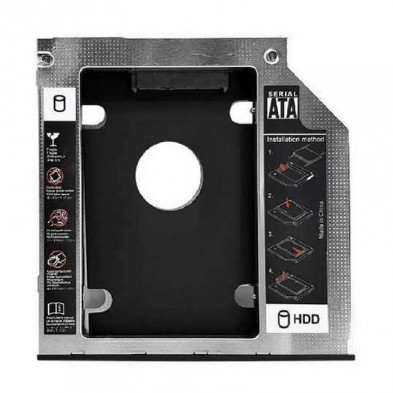 Adaptador caddy disk NETMAK Sata 2.5'' 9.5mm