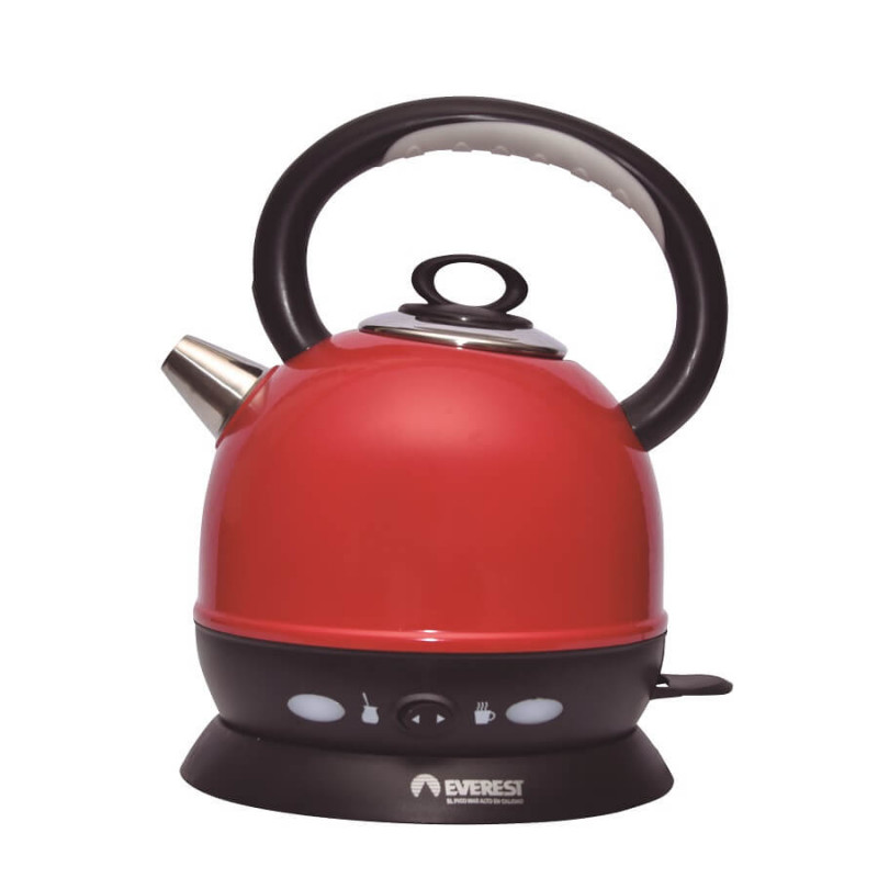 Pava eléctrica EVEREST W-K15020S 1,5 litros 1900W rojo