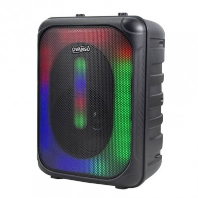 Parlante bluetooth NISUTA OSPA5B portátil 100W con luz RGB