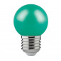 Lámpara led LEDVANCE CLASSIC gota E27 1.2W 50lm verde