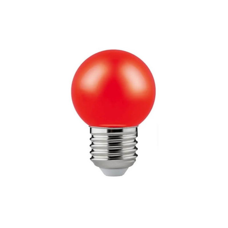 Lámpara led LEDVANCE CLASSIC gota E27 1.2W 20lm rojo