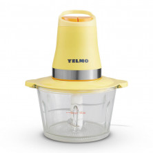 Picadora de alimentos YELMO PC-5800 500W 2 litros amarillo