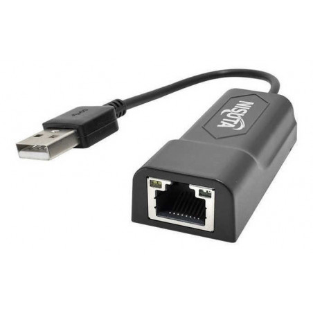 Adaptador de red NISUTA NSCOUSREDCH USB a Ethernet