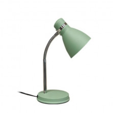 Lámpara de Escritorio CANDIL PIPO flexible para 1 luz E27 verde