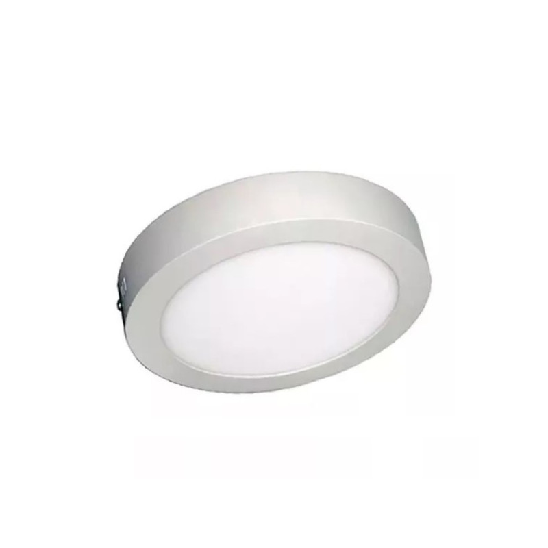 Plafón led SILVERLIGHT redondo 12W 900lm 3000K luz cálida