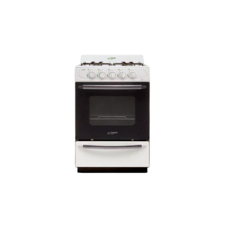 Cocina ESLABON DE LUJO EFM56NB2A Multigas 4 hornallas blanca