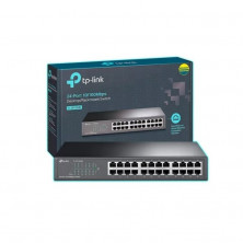 Switch TP-LINK TL-SF1024D 24 puertos 100Mbps para montaje en rack