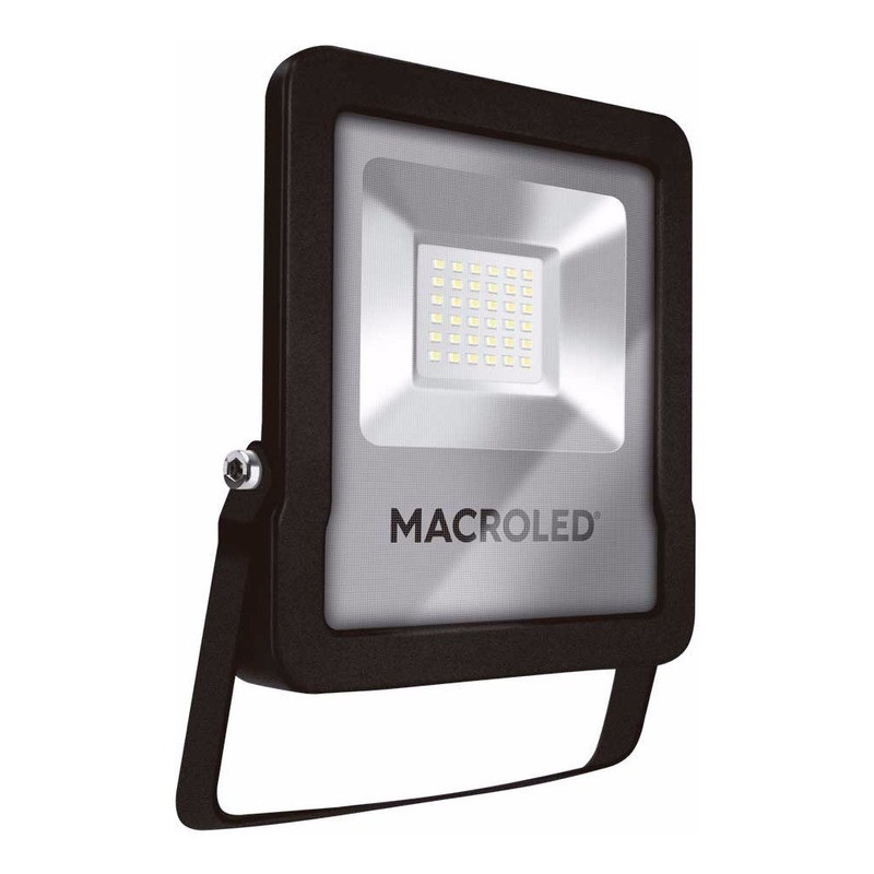 Reflector led MACROLED IP65 30W 2400lm 3000K luz cálida