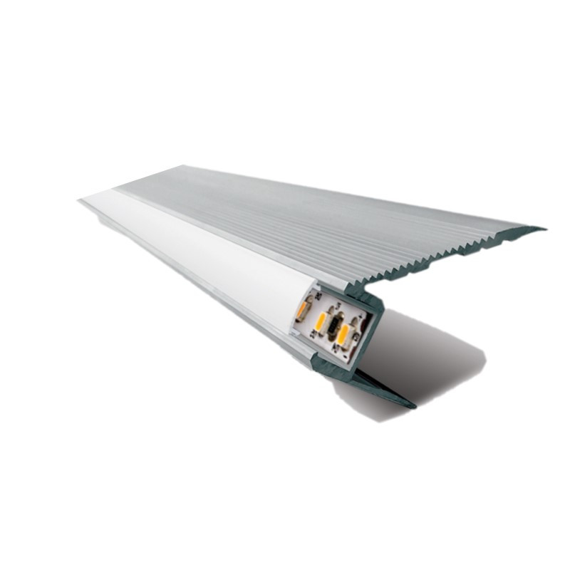 Perfil de aluminio led ATRIM LUMIERE Maxi Nariz de escalon 2.5m