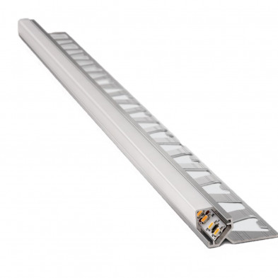 Perfil de aluminio led ATRIM LUMIERE Duo guardacanto 2.5m