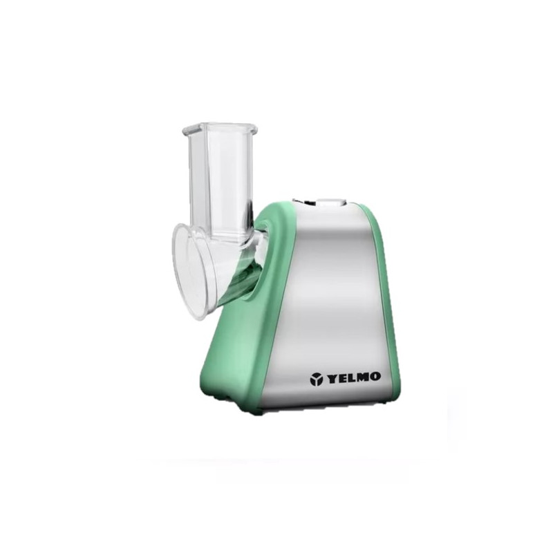 Rallador de alimentos YELMO GR-3609 200W cuchillas acero inoxidable verde