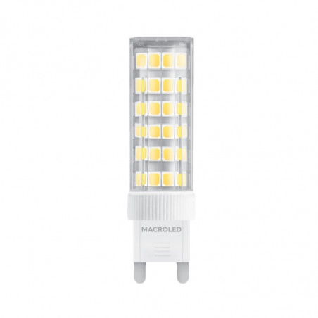 Lámpara led MACROLED G9 6W 570lm 6000K luz fría