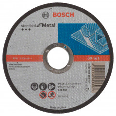 Disco de corte BOSCH STANDARD FOR METAL 115mm