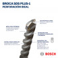 Broca de widia BOSCH SDS PLUS-1 6x100mm