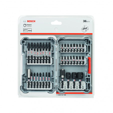 Kit de puntas BOSCH IMPACT CONTROL para atornillar 36 piezas