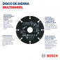 Disco de sierra BOSCH CARBIDE MULTIWHEEL 125mm