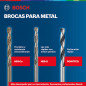 Kit brocas rectificadas BOSCH MINI X-LINE 5 piezas