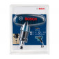 Destornillador manual BOSCH + 10 puntas 25mm